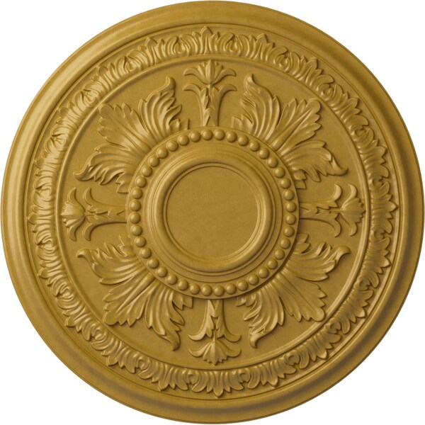 Ekena Millwork Tellson Ceiling Medallion (Fits Canopies up to 6 3/4"), 30 5/8"OD x 2 1/2"P, Iridescent Gold CM30TEIGS - main